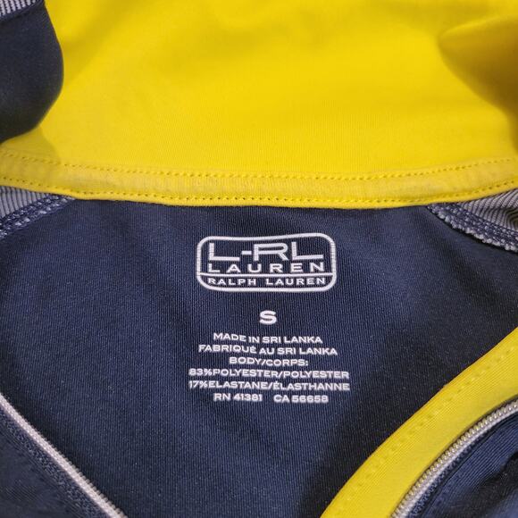 Lauren‎ Ralph Lauren Jacket Womens S Full Zip Thumb Holes Activewear Stretch - Picture 3 of 6